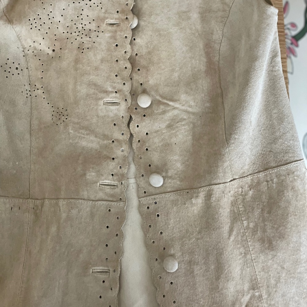 NEW SUEDE VEST